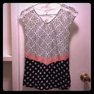 Maurice’s V-neck Floral Print Blouse XS